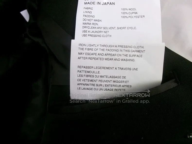 Comme des Garcons Comme Des Garcons Black hollow-out shoulder jacket coat Size S / US 4 / IT 40 - 9 Thumbnail