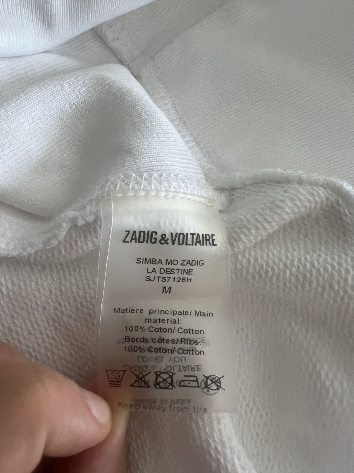 Zadig & Voltaire Sweatshirt Zadig & Voltaire Size US M / EU 48-50 / 2 - 3 Thumbnail