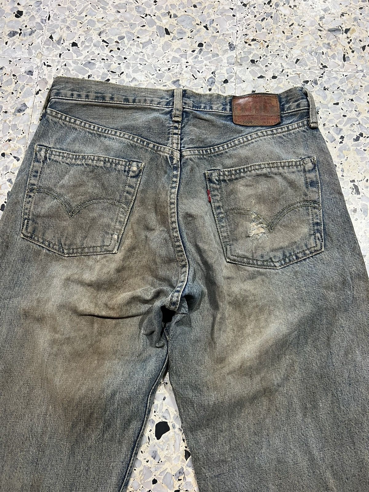 Levi's Vintage Clothing Vintage Levis 503B Selvedge Big E Denim Jeans Size US 30 / EU 46 - 8 Thumbnail