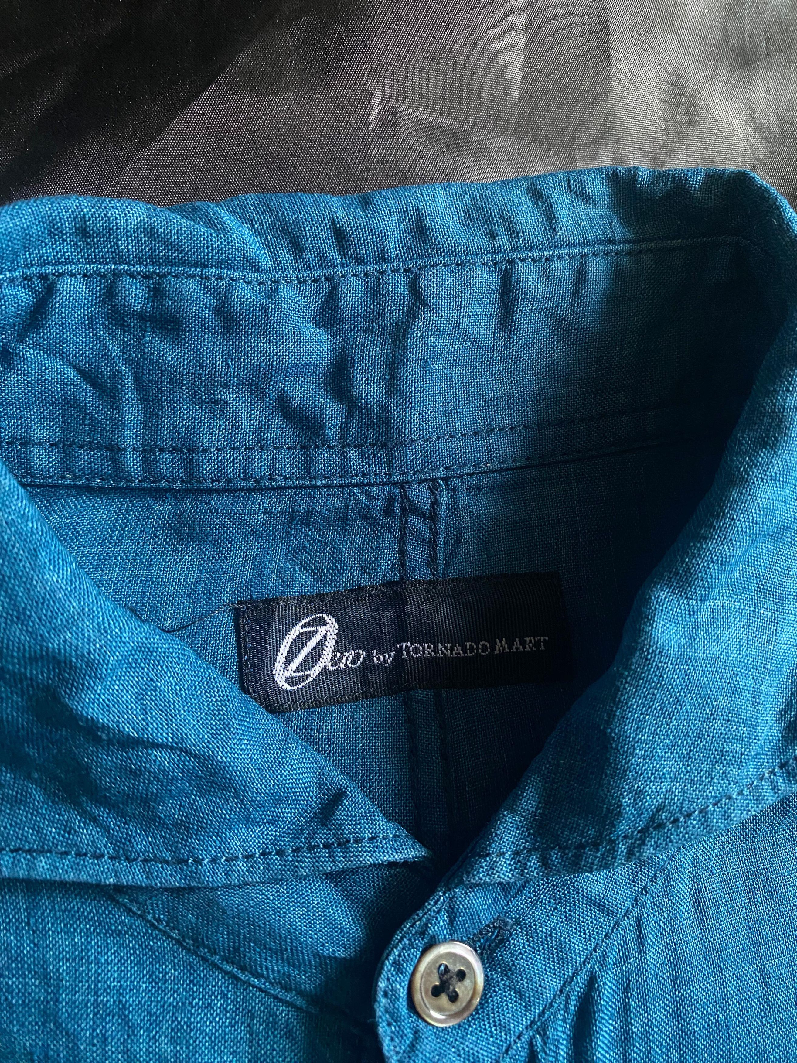 Tornado Mart Japanese Tornado Mart linen Shirt Size US S / EU 44-46 / 1 - 6 Thumbnail