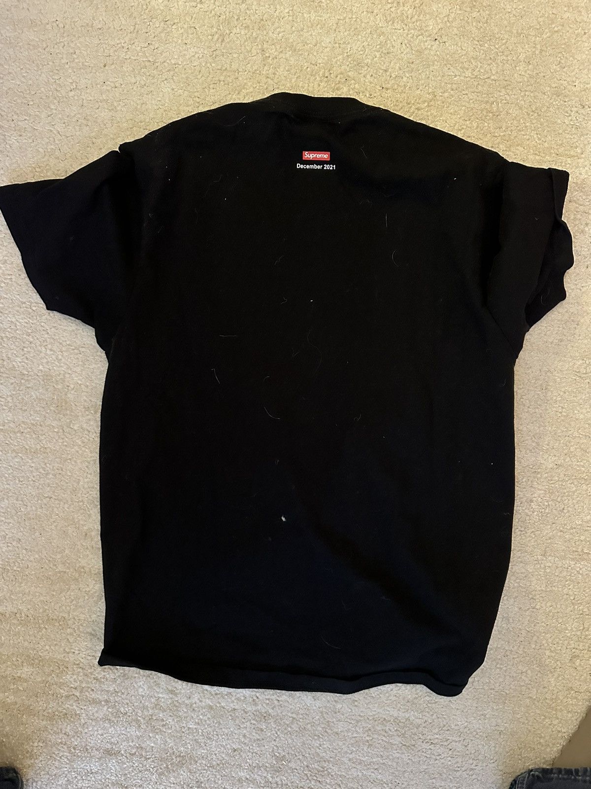 Supreme Merry Christmas Supreme December 2021 T-Shirt Size US M / EU 48-50 / 2 - 2 Thumbnail