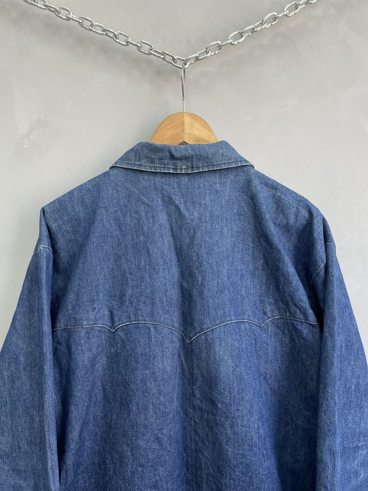 Levi's Vintage rare cropped 90s denim jacket made in USA scovill Size US XL / EU 56 / 4 - 9 Thumbnail
