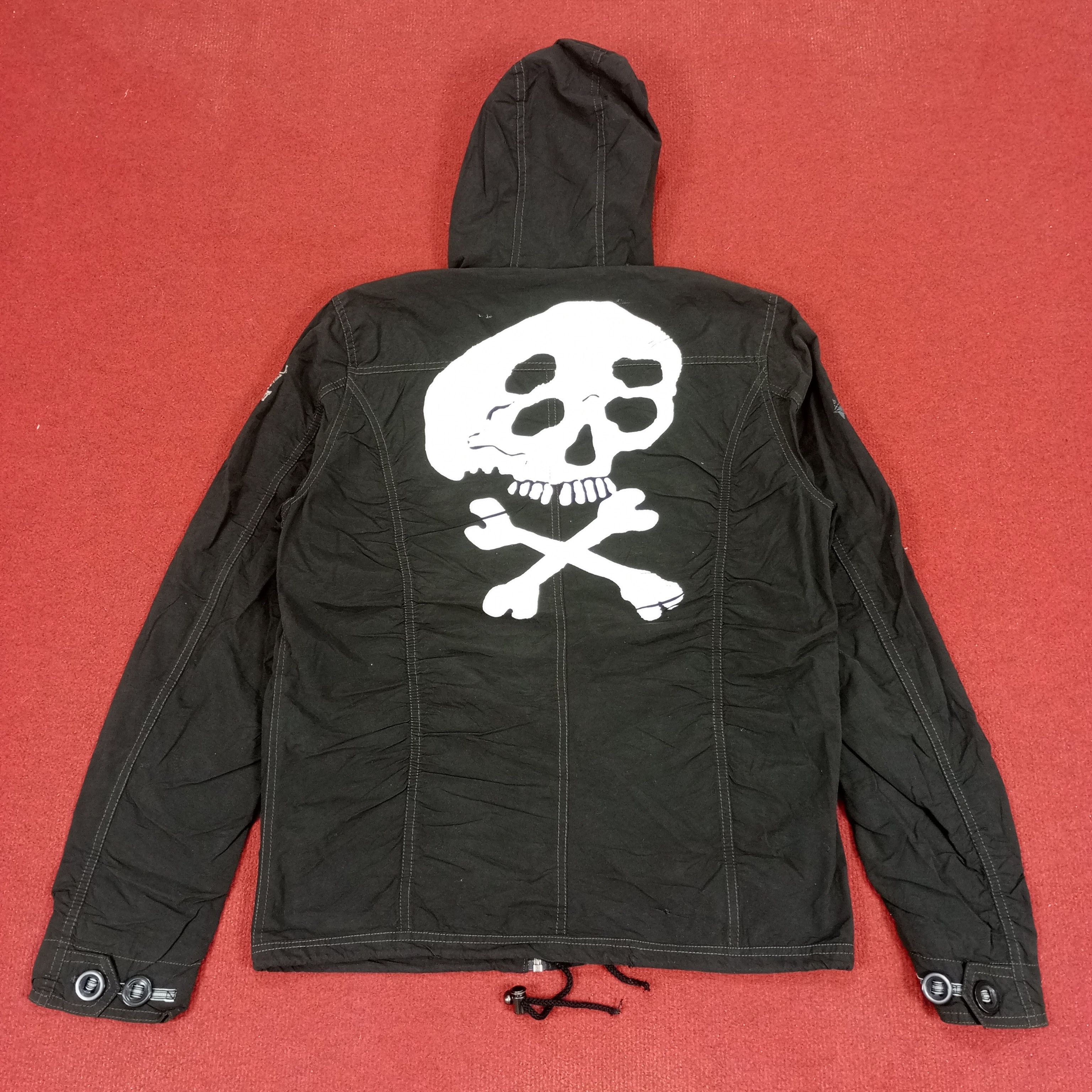 Vintage × Von Dutch Von Dutch X Custom Art Skulls Design Rock Punk Style Jacket Size US M / EU 48-50 / 2 - 1 Thumbnail
