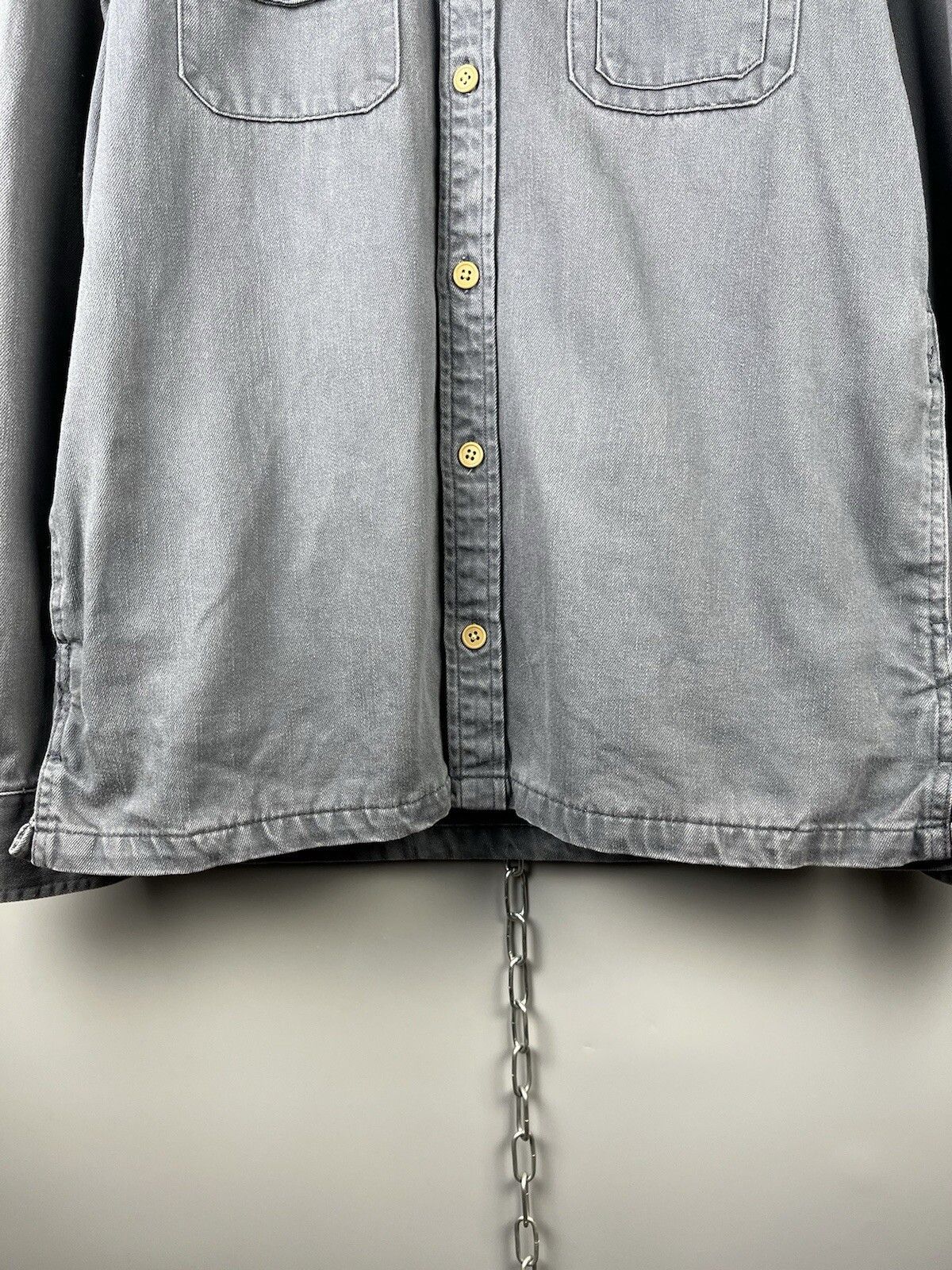 Allsaints Allsaints Mens Button Long Sleeve Overshirt Jacket Size US L / EU 52-54 / 3 - 4 Thumbnail