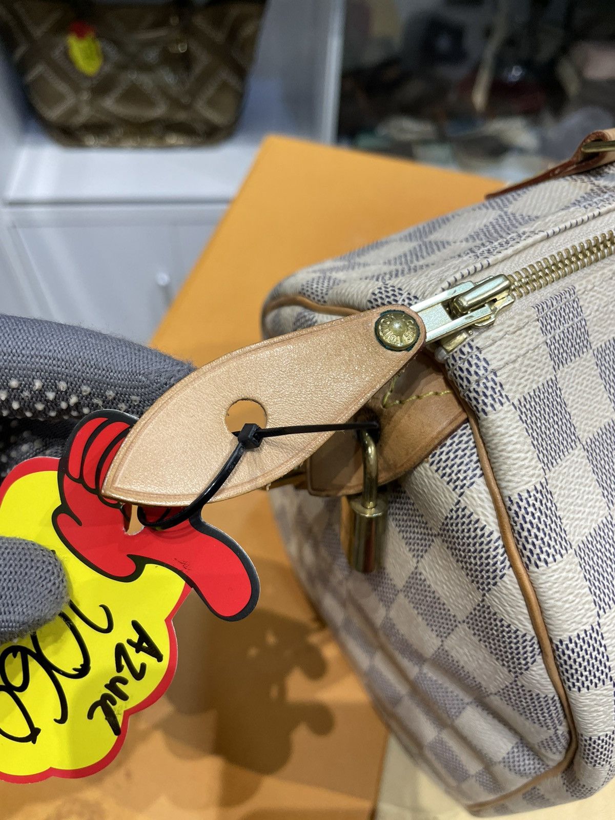Louis Vuitton AUTHENTIC LOUIS VUITTON DAMIER AZURE SPEEDY 30 Size ONE SIZE - 12 Thumbnail