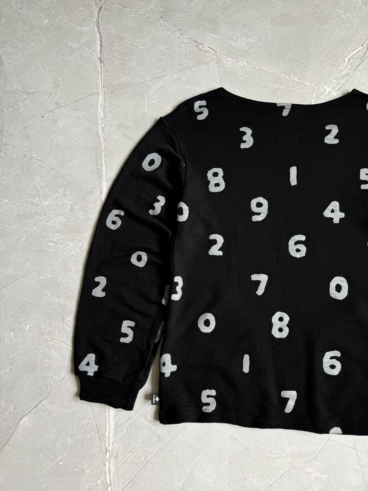 SOU SOU SOU SOU x Le Coq Sportif Number Pattern Sweatshirt Avantgard Size US M / EU 48-50 / 2 - 8 Thumbnail