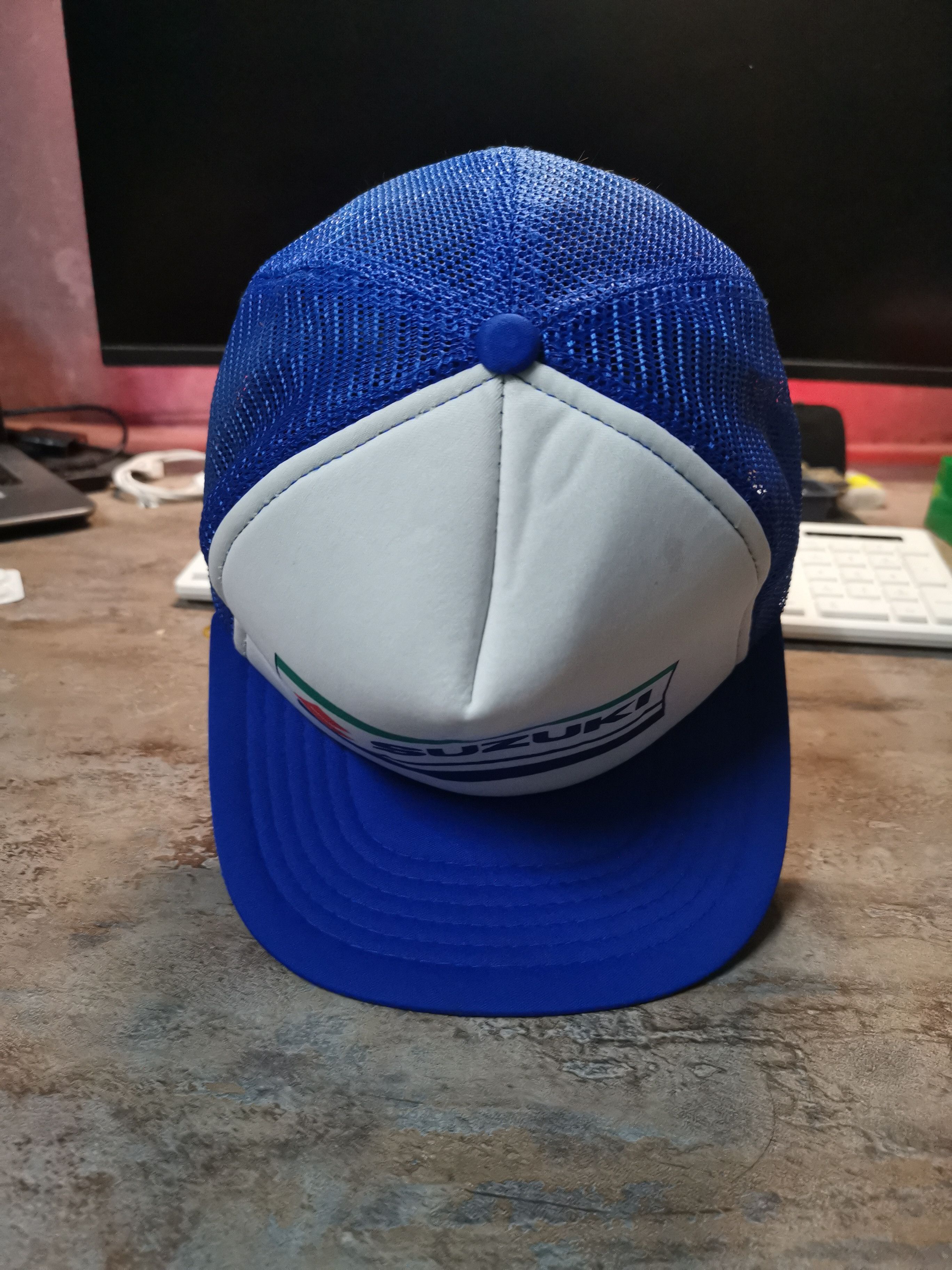 Japanese Brand × Vintage Vintage Suzuki Trucker Hats - Motorsports Size ONE SIZE - 5 Thumbnail