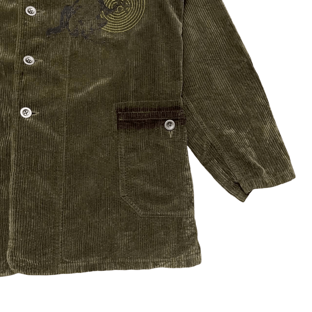 atmos Vintage Atmos Denim Corduroy Jacket Size US L / EU 52-54 / 3 - 4 Thumbnail