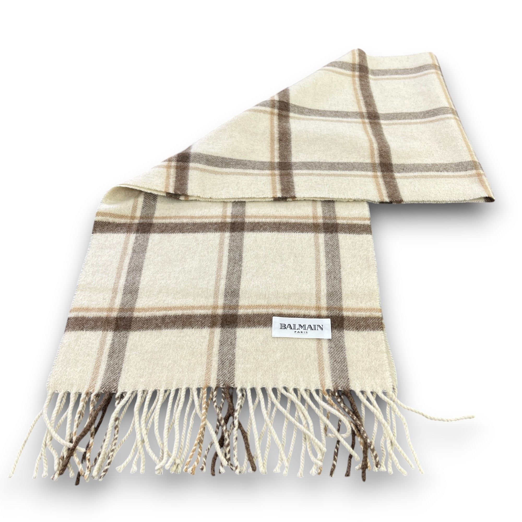 Pierre Balmain Vintage Balmain Scarf / Muffler / Neckwear T765 Size ONE SIZE - 4 Thumbnail