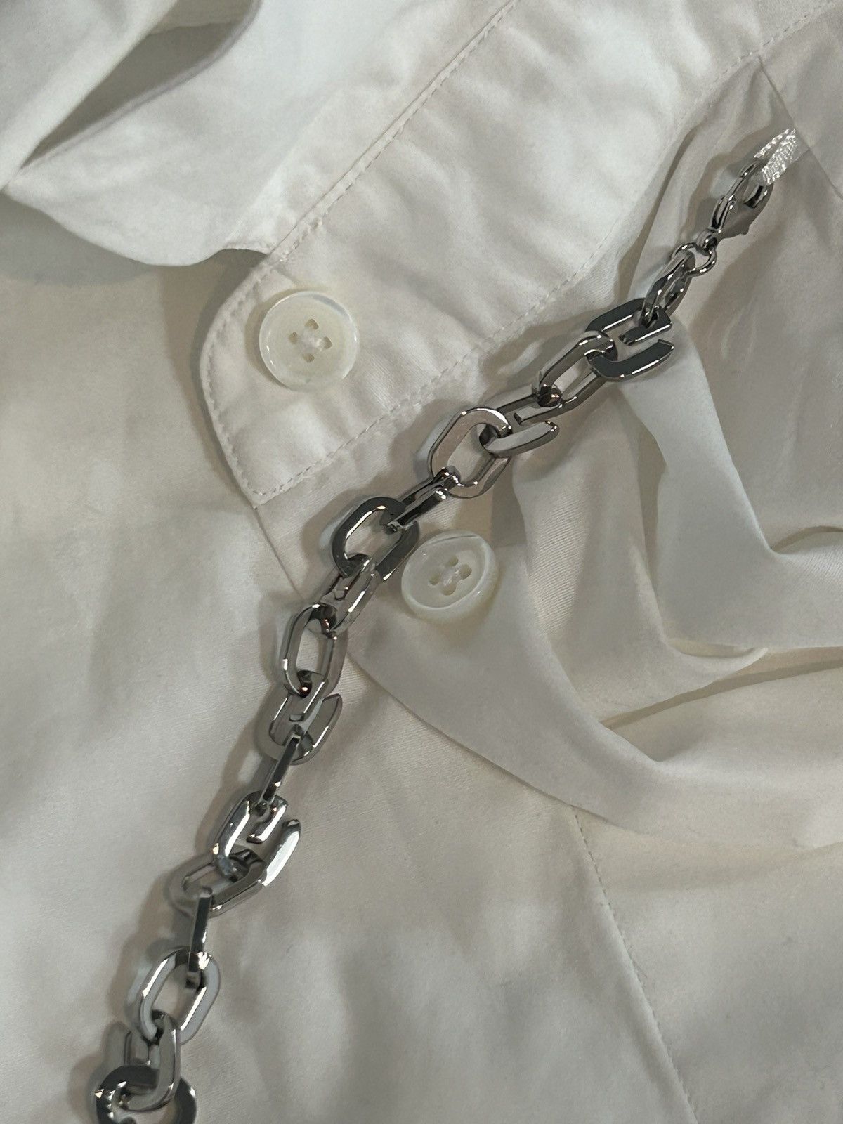 Givenchy SS 23 Chain Necklace 3/4 Button up Size US M / EU 48-50 / 2 - 4 Thumbnail