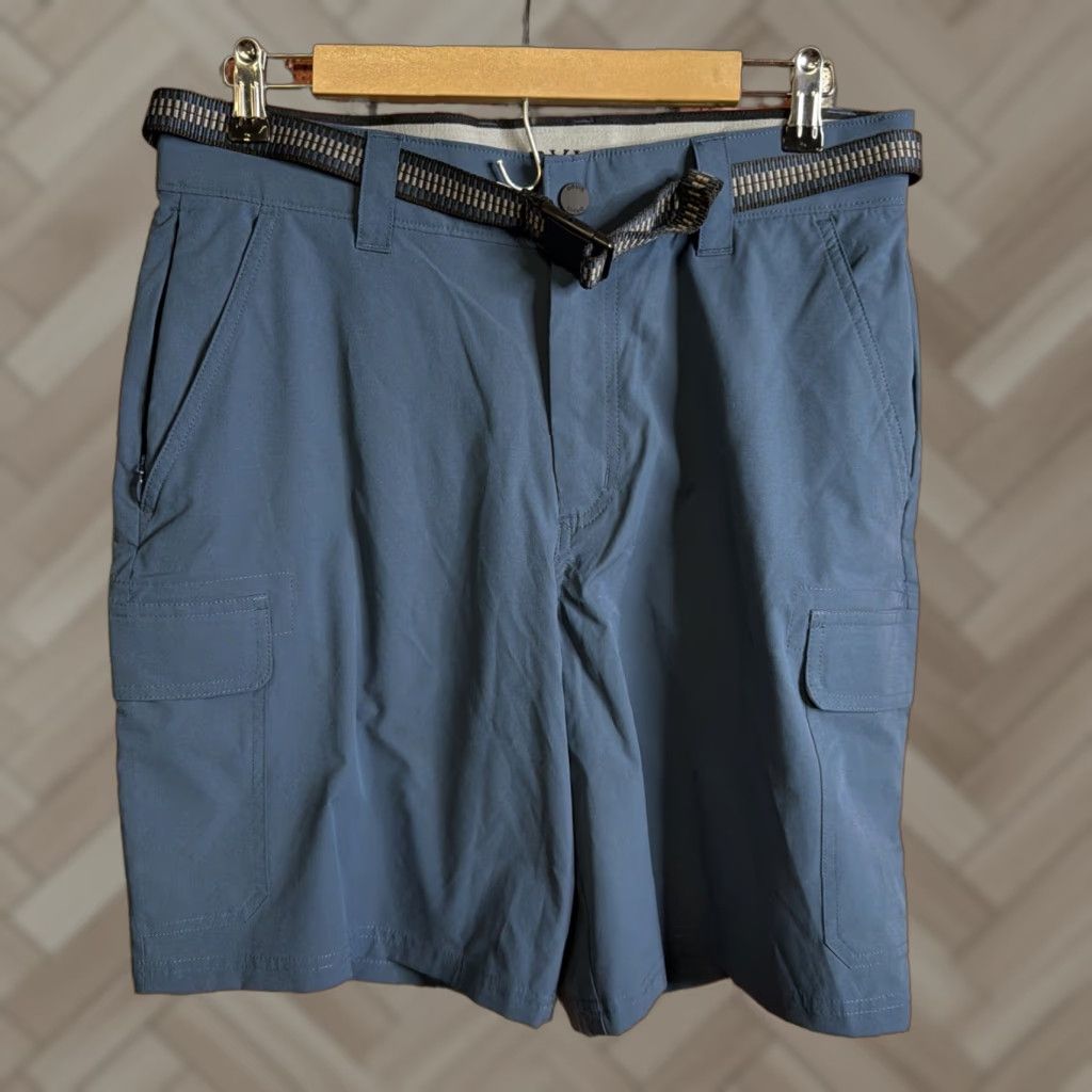 Orvis Orvis Shorts Mens 34 Blue Cargo Belted Quick Dry Pockets Lightweight Outdoor Inseam 9in Size US 34 / EU 50 - 1 Thumbnail