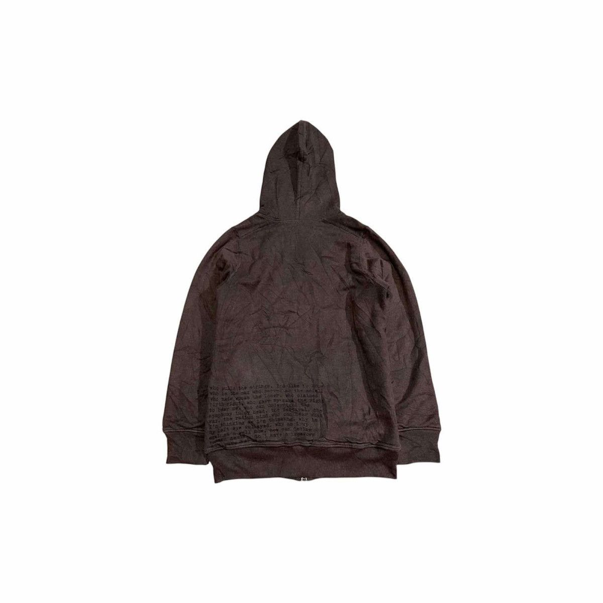 Hysteric Glamour × If Six Was Nine × Japanese Brand 🔥Y2K Vintage Hysteric Glamour Fur Hoodie God Speed Size US M / EU 48-50 / 2 - 6 Thumbnail