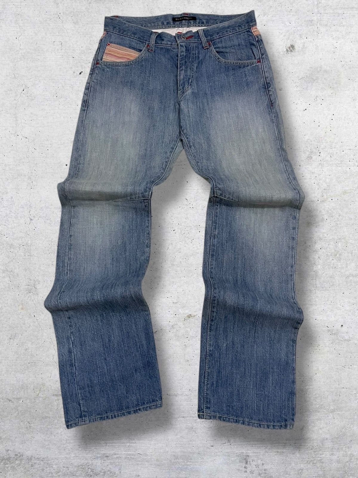 Japanese Brand VINTAGE WILD KHAKIS JAPAN DESIGNER 90S RETRO ARTISANAL DENIM Size US 30 / EU 46 - 1 Thumbnail