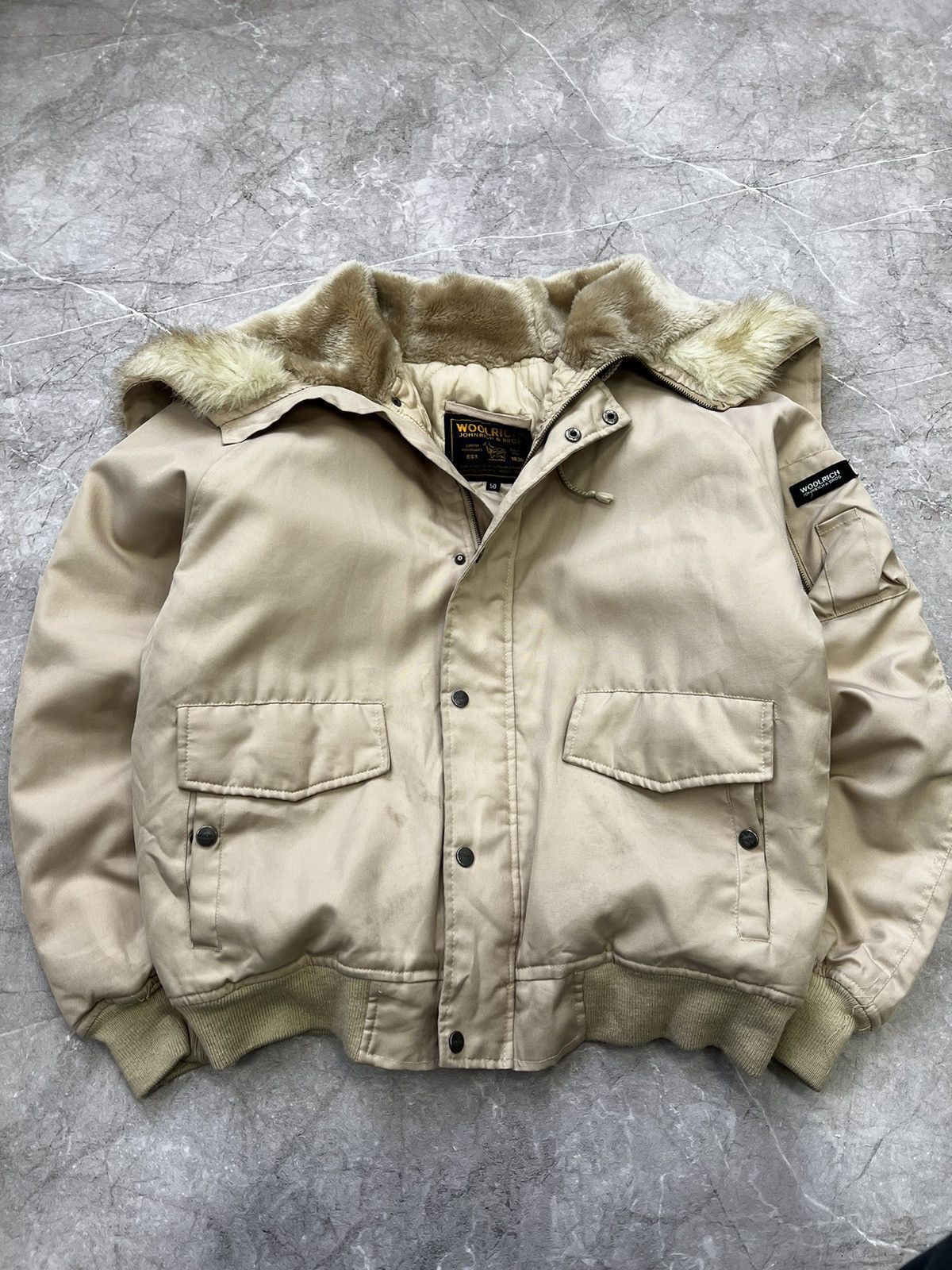 If Six Was Nine × Japanese Brand × Le Grande Bleu (L.G.B.) Fur Hoodie Bomber Jacket Ifsixwasnine Igb Zip Hood Size US M / EU 48-50 / 2 - 1 Thumbnail