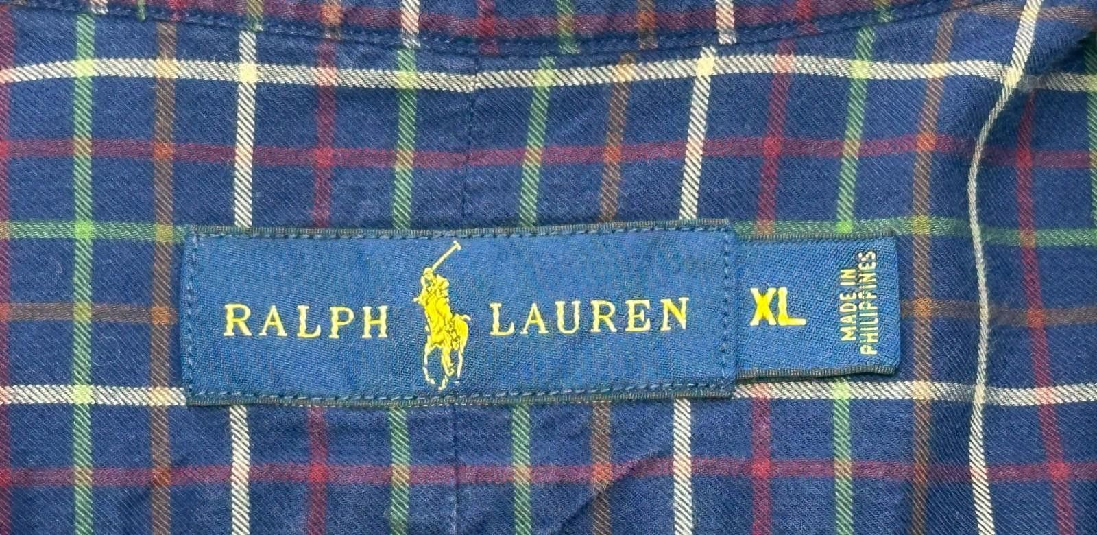 Lauren Ralph Lauren Ralph Lauren Plaid 100% Cotton Button Up Blue/Red Mens XL Size US XL / EU 56 / 4 - 7 Thumbnail