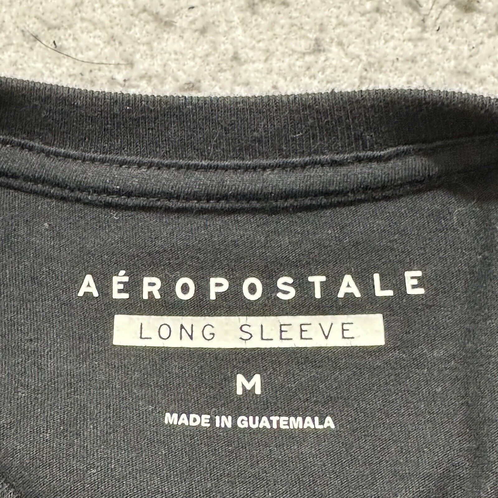 Aeropostale Aeropostale Medium Black Graphic T Shirt California Flag Size US M / EU 48-50 / 2 - 3 Thumbnail