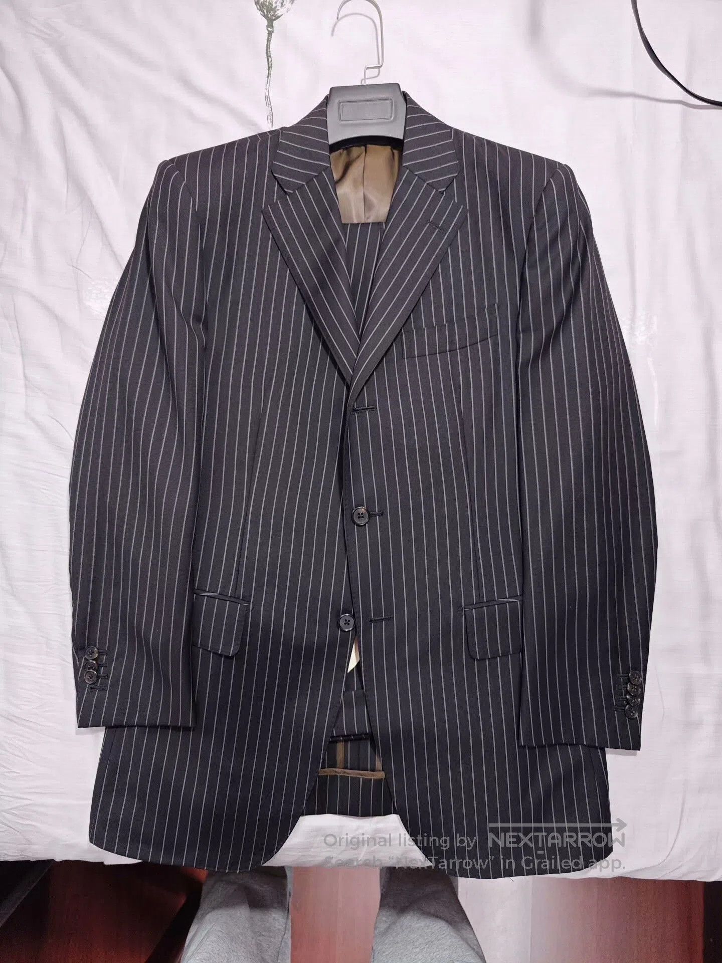 Ermenegildo Zegna Custom Zegna Wool Linen Suit Set. Size US M / EU 48-50 / 2 - 5 Thumbnail