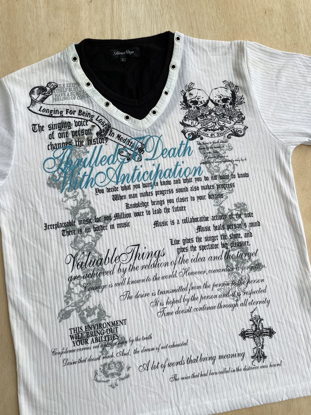 Hysteric Glamour × If Six Was Nine × Japanese Brand Y2k GimeStep Ifsixwasnine Lgb Style Punk Tshirt Size US L / EU 52-54 / 3 - 2 Thumbnail