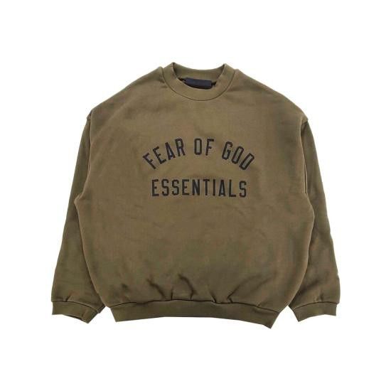 Fear of God FEAR OF GOD Men Tops 192BT246264F OLIVE GREEN Size US XL / EU 56 / 4 - 1 Thumbnail