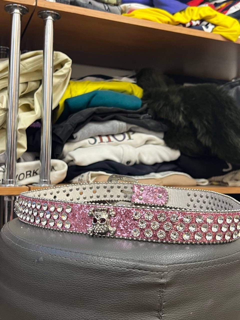 Other Y2K Glamour Belt Bb Simons Style rhinestones Size ONE SIZE - 3 Thumbnail