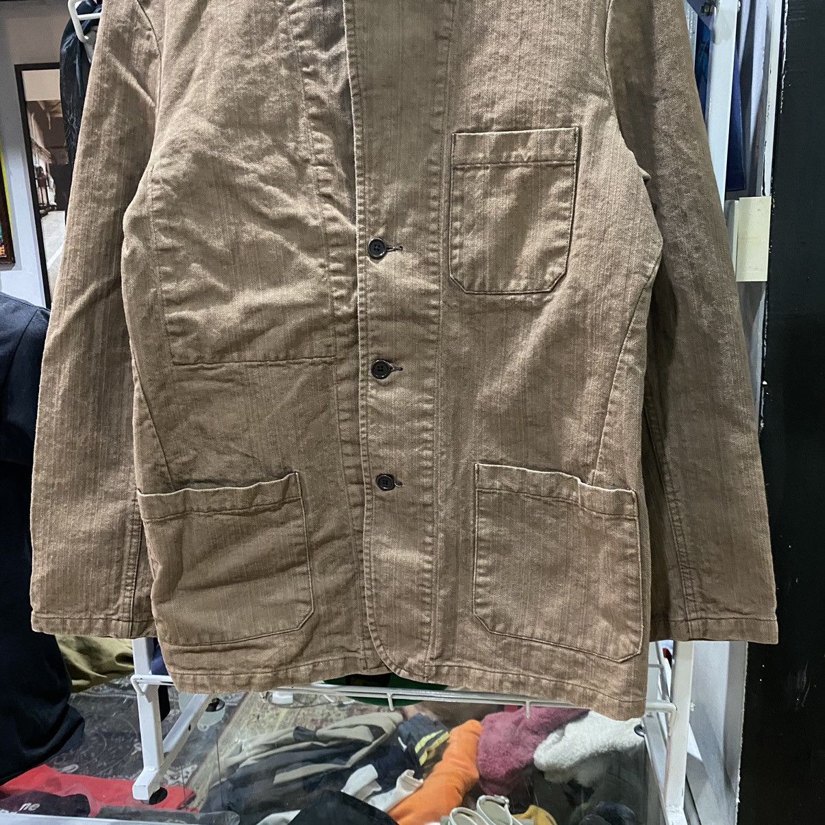 Vetra Vetra le lude france denim worker jacket Size US L / EU 52-54 / 3 - 5 Thumbnail