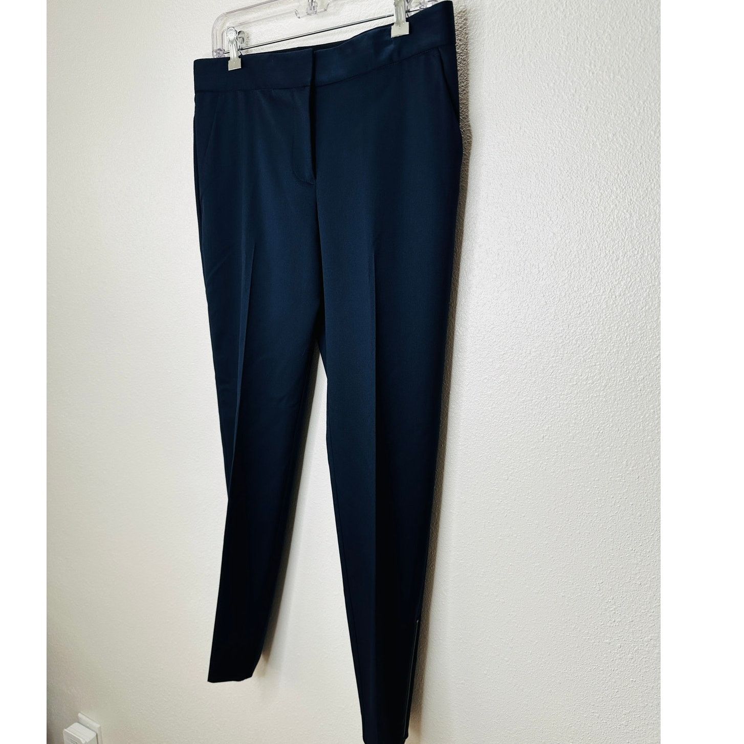 Stella McCartney Stella McCartney Navy Vivian Tapered Zip Ankle Pant 42/ M Size 30" / US 8 / IT 44 - 3 Thumbnail