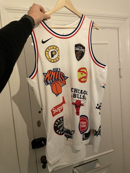 Supreme Supreme Nike/NBA Teams Authentic Jersey | Grailed