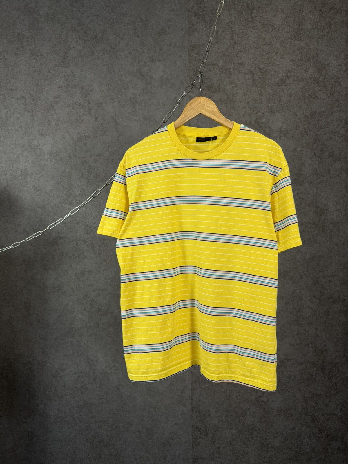 Percival Percival designer striped tee Size US L / EU 52-54 / 3 - 1 Thumbnail