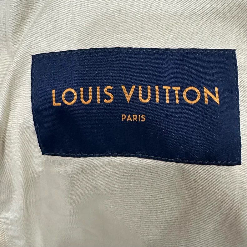 Louis Vuitton Louis Vuitton Lumber Embossed Logo Denim Jacket Size US S / EU 44-46 / 1 - 4 Thumbnail