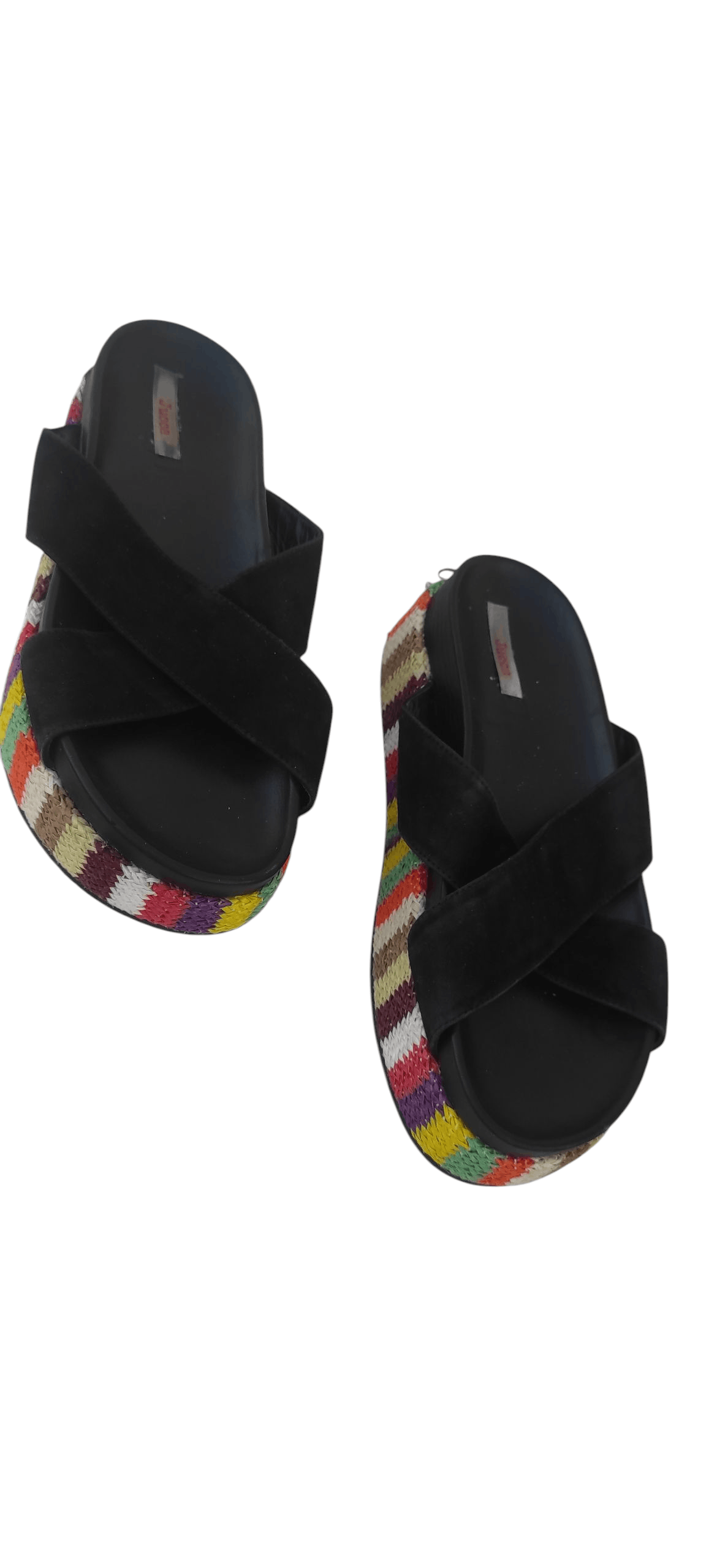 Other Jucca Chunky Platform Colorful Sandals Comfort Open Toe Size US 9 / IT 39 - 1 Thumbnail