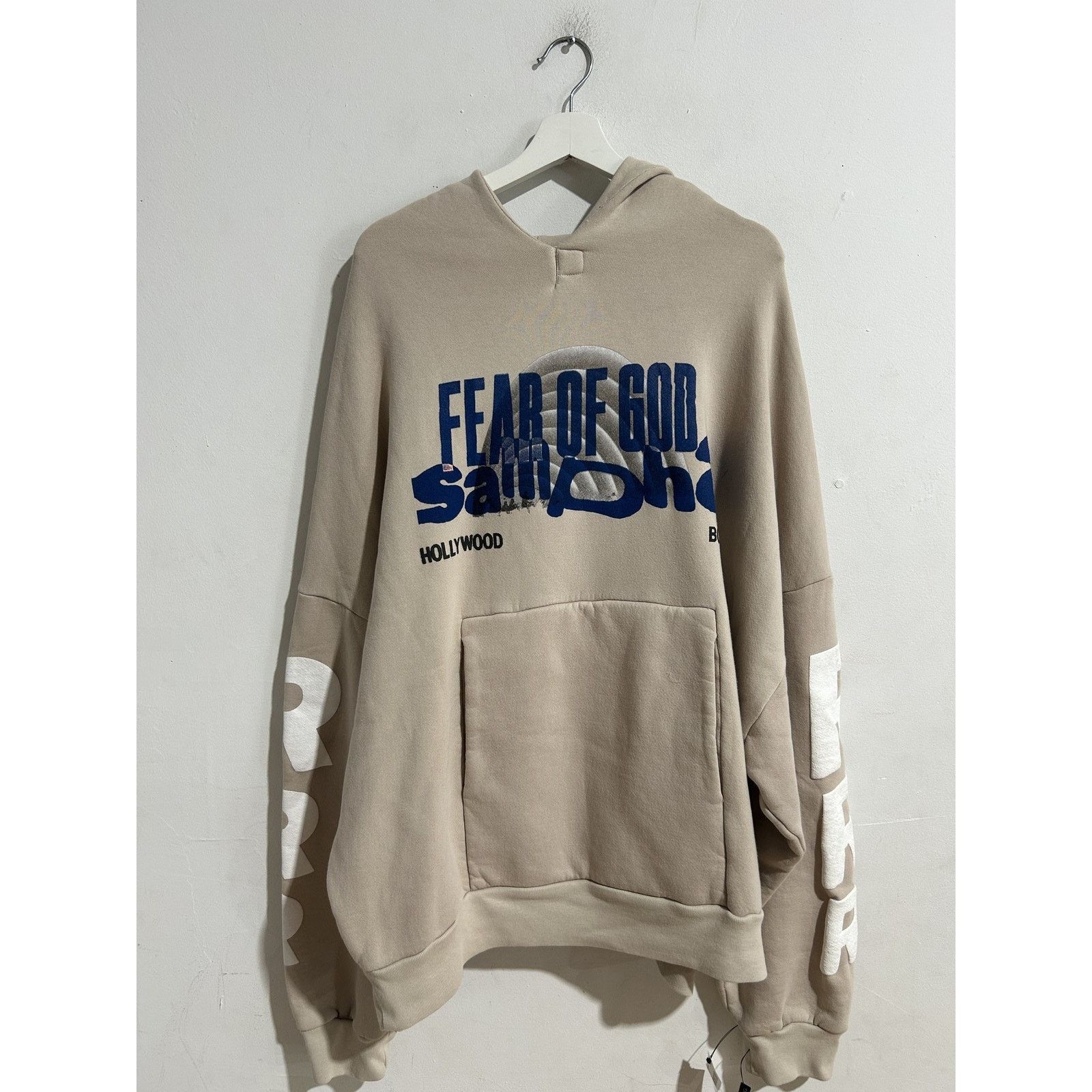 FEAR OF GOD X RRR-123 SAMPHA 2023 HOLLYWOOD BOWL HOODIE