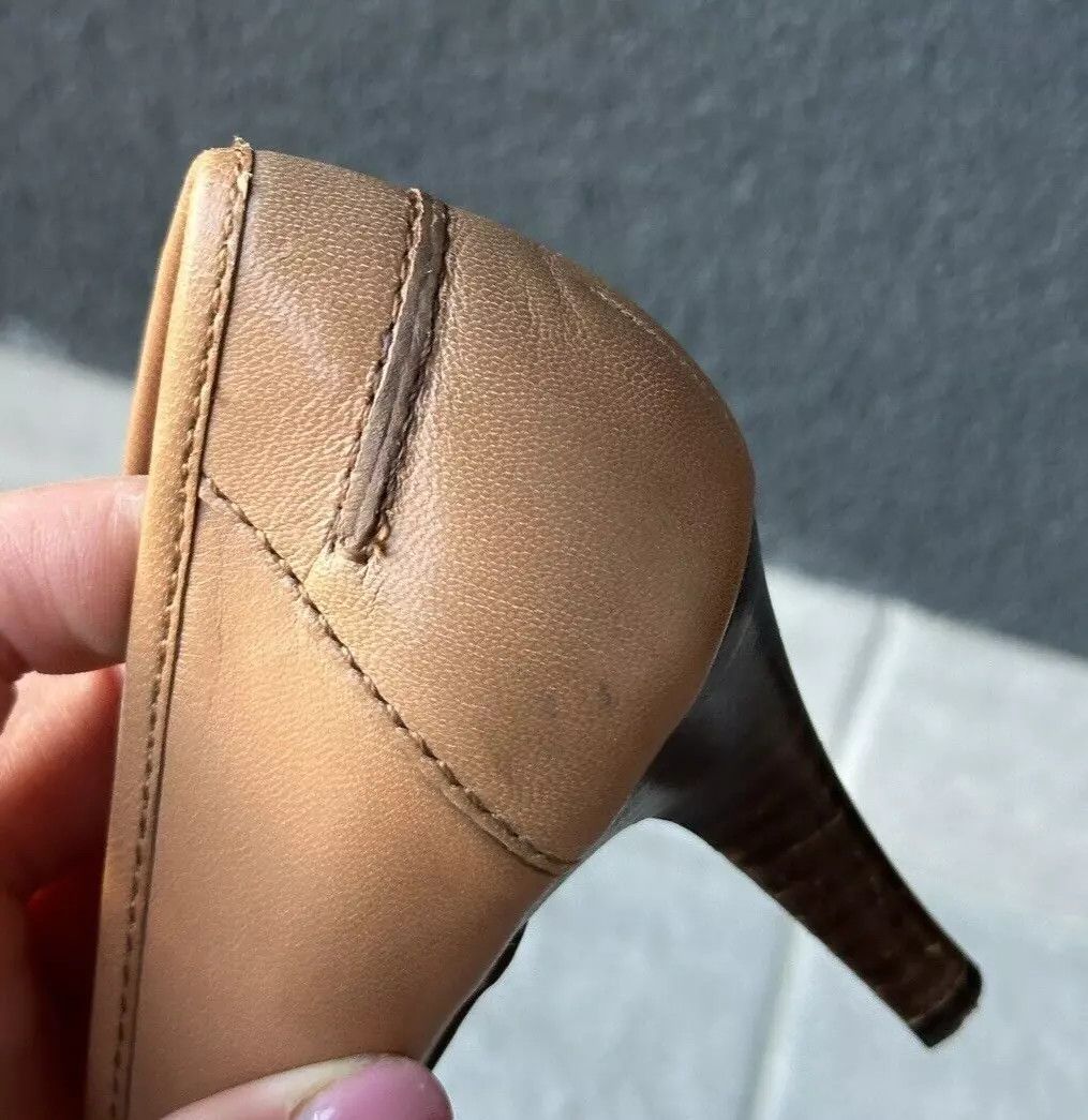Polo Ralph Lauren Lauren Polo Ralph Lauren Heels Leathers Brown Shoes Size US 7 / IT 37 - 17 Thumbnail