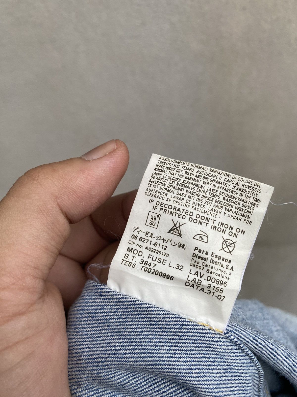 Designer × Diesel Diesel Jeans Size 29" - 9 Thumbnail