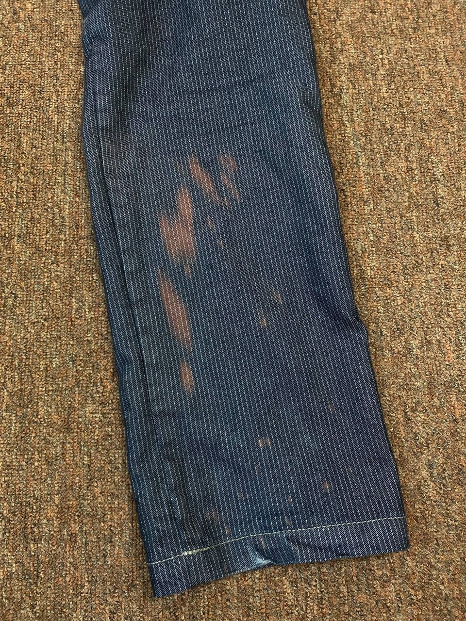 Dickies dickies hickory striped cargo pants distressed Size US 35 - 3 Thumbnail