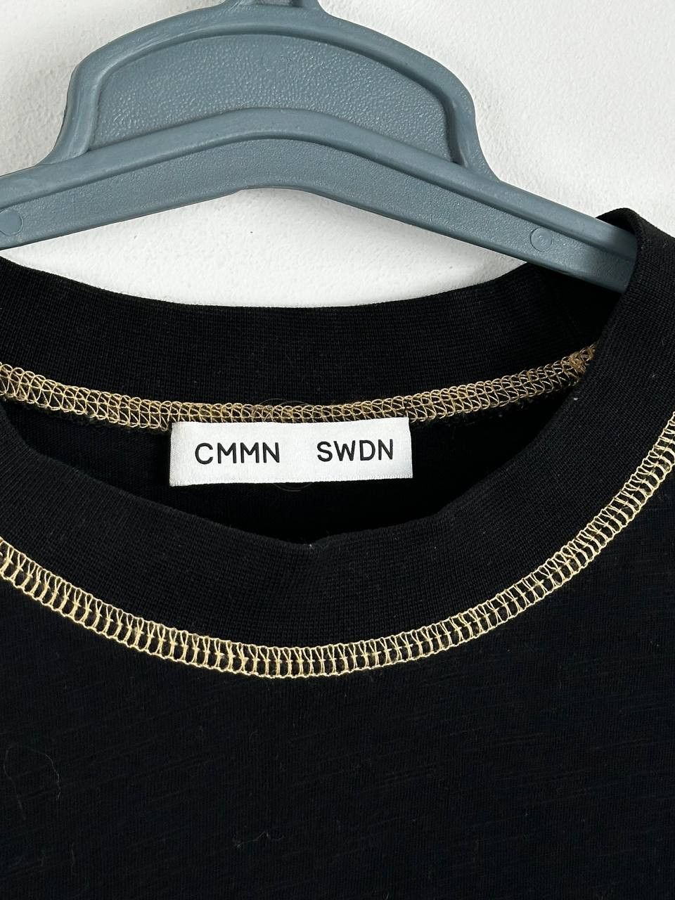 CMMN SWDN CMMN SWDN Black Cotton Casual T Shirt Size US S / EU 44-46 / 1 - 4 Thumbnail