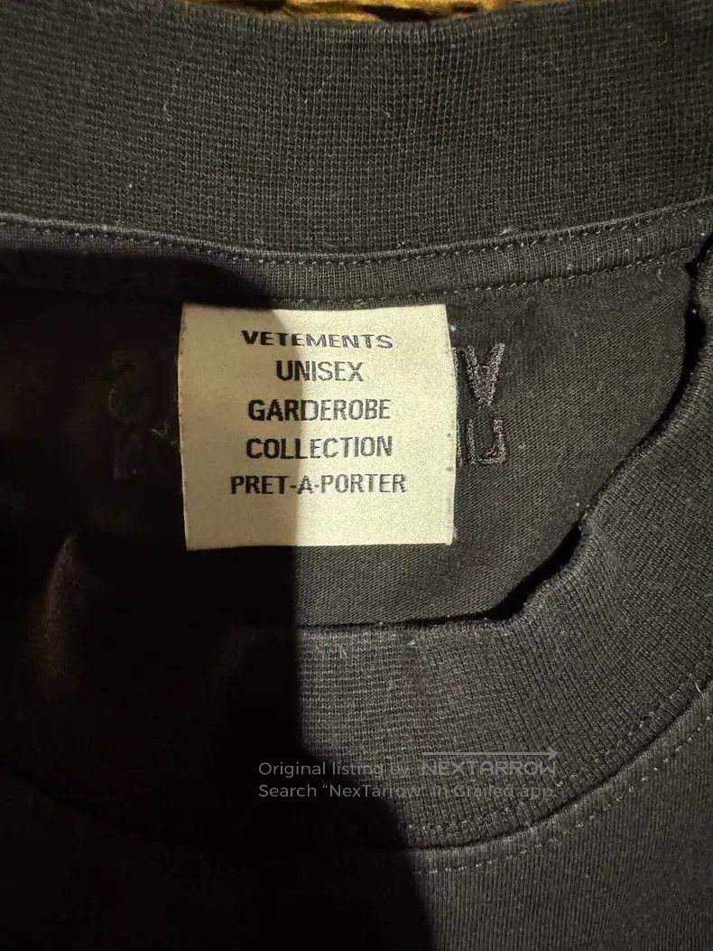 Vetements Pentagram Sanskrit T-shirt