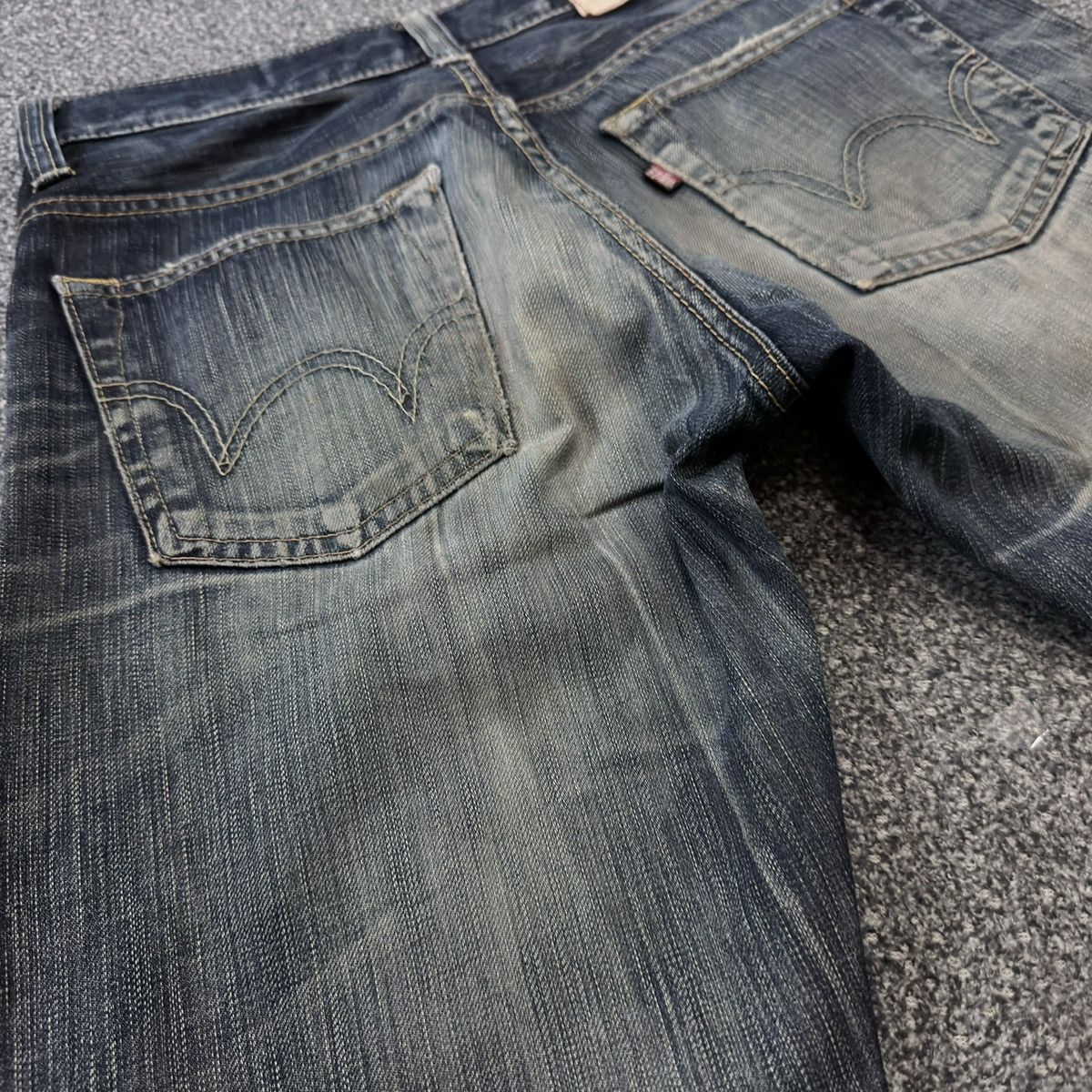 If Six Was Nine Archives ‼️ Japanese Edwin 503 Rusty Heavy Faded Wash Denim Size US 28 / EU 44 - 10 Thumbnail