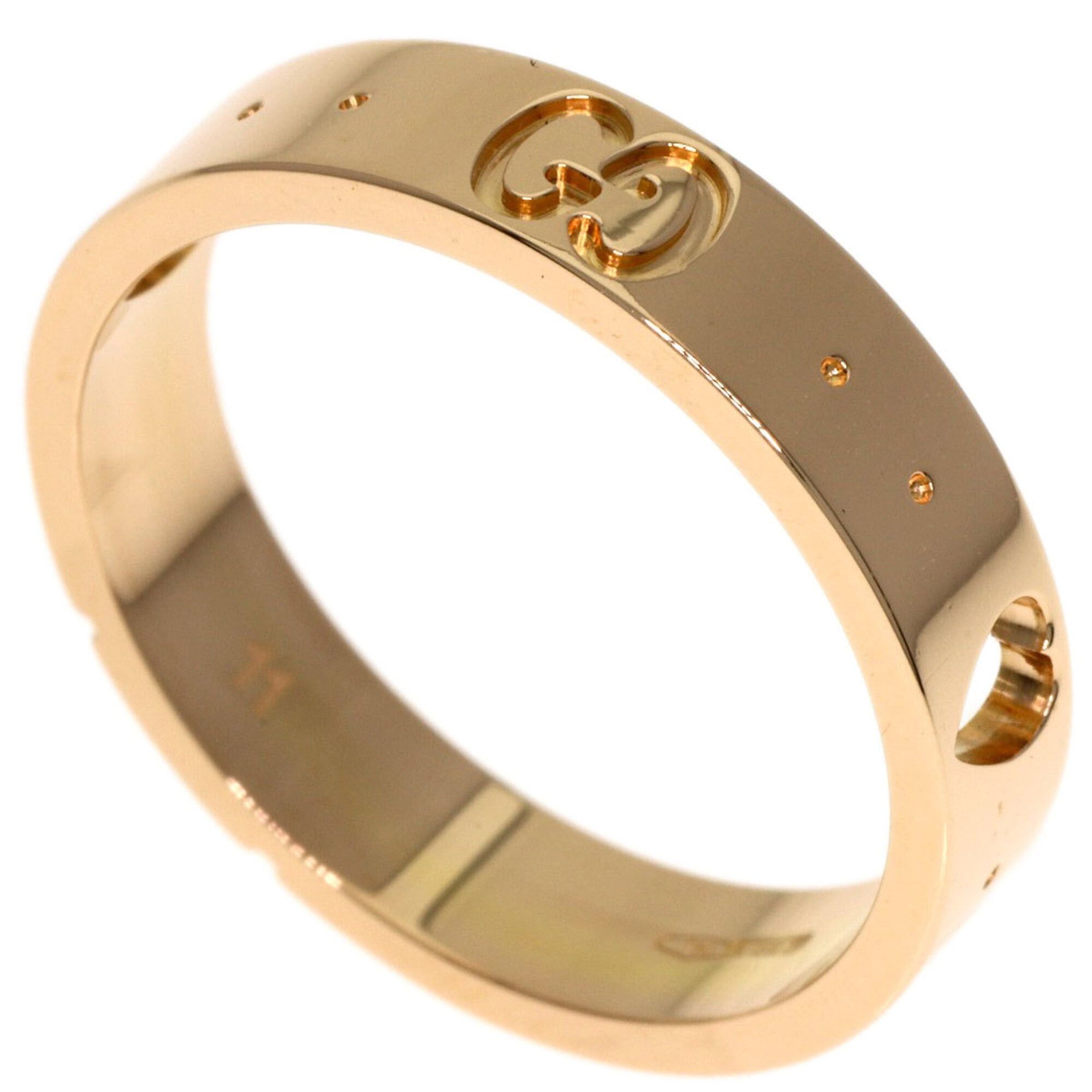 Gucci Gucci Icon #11 Ring - 18K Pink Gold Women's GUCCI Size ONE SIZE - 1 Thumbnail