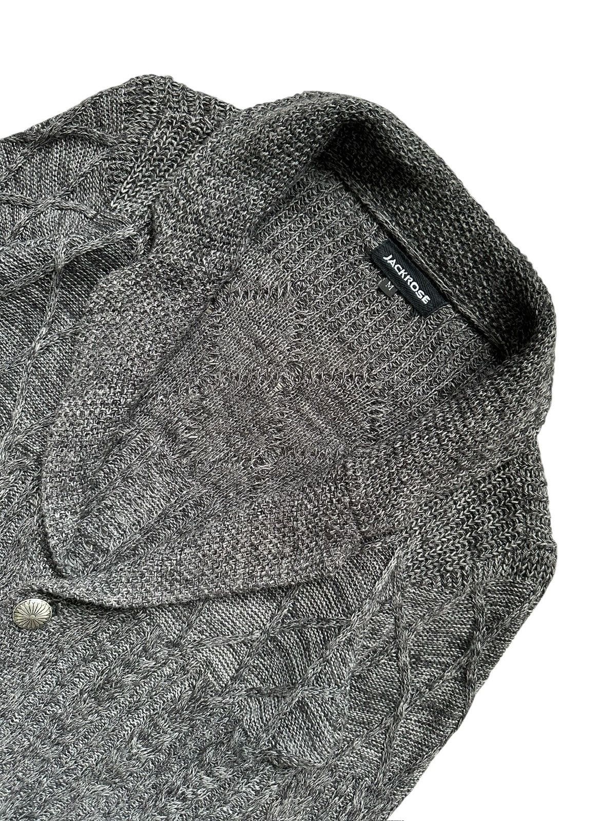 JACKROSE 2021 JACKROSE - Japan j-rock knitted cardigan Size US M / EU 48-50 / 2 - 4 Thumbnail