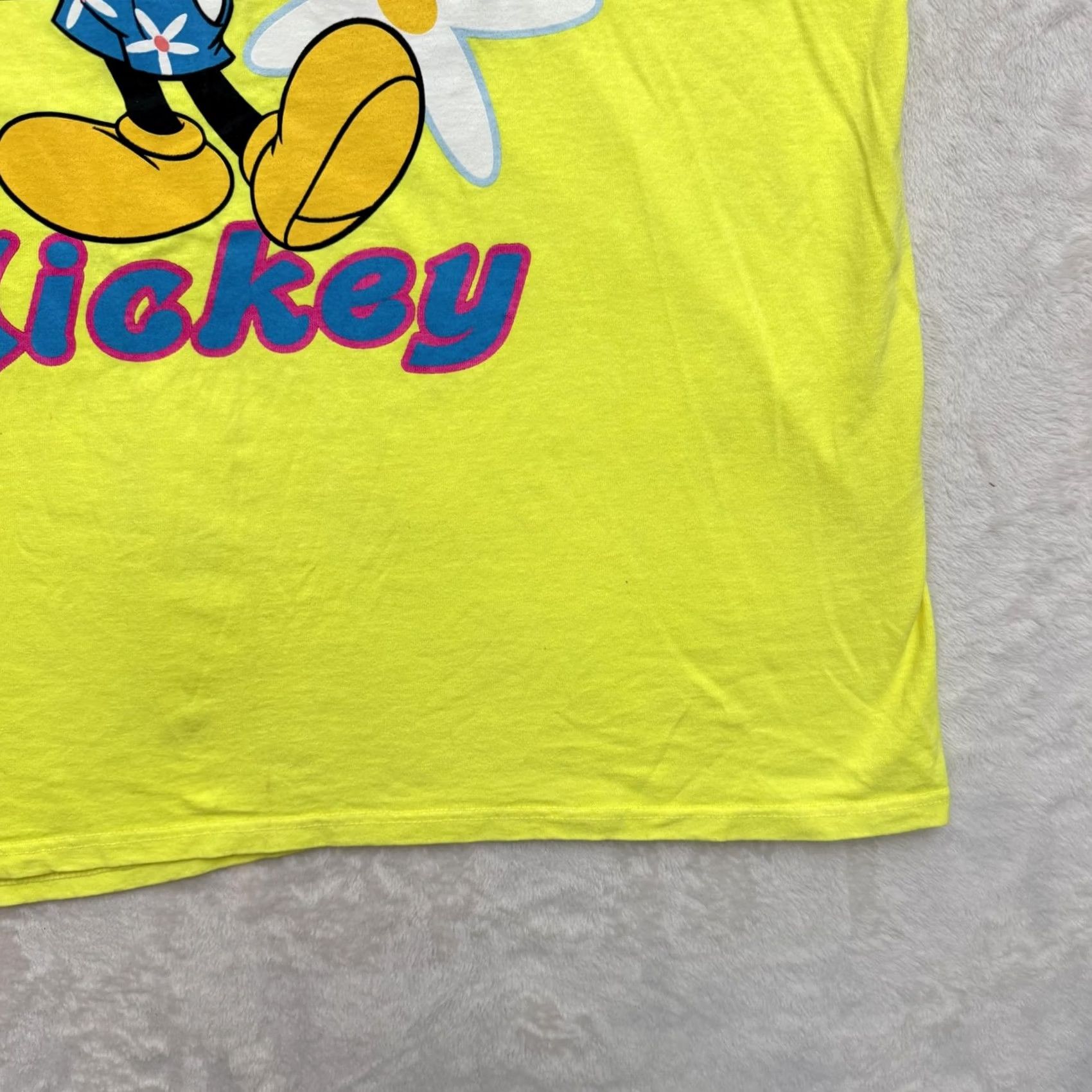 Mickey Unlimited Mickey Unlimited Tank Dress Womens One Size Yellow Floral Summer Beach Disney Sleeveless Scoop Neck Strappy Size ONE SIZE - 5 Thumbnail