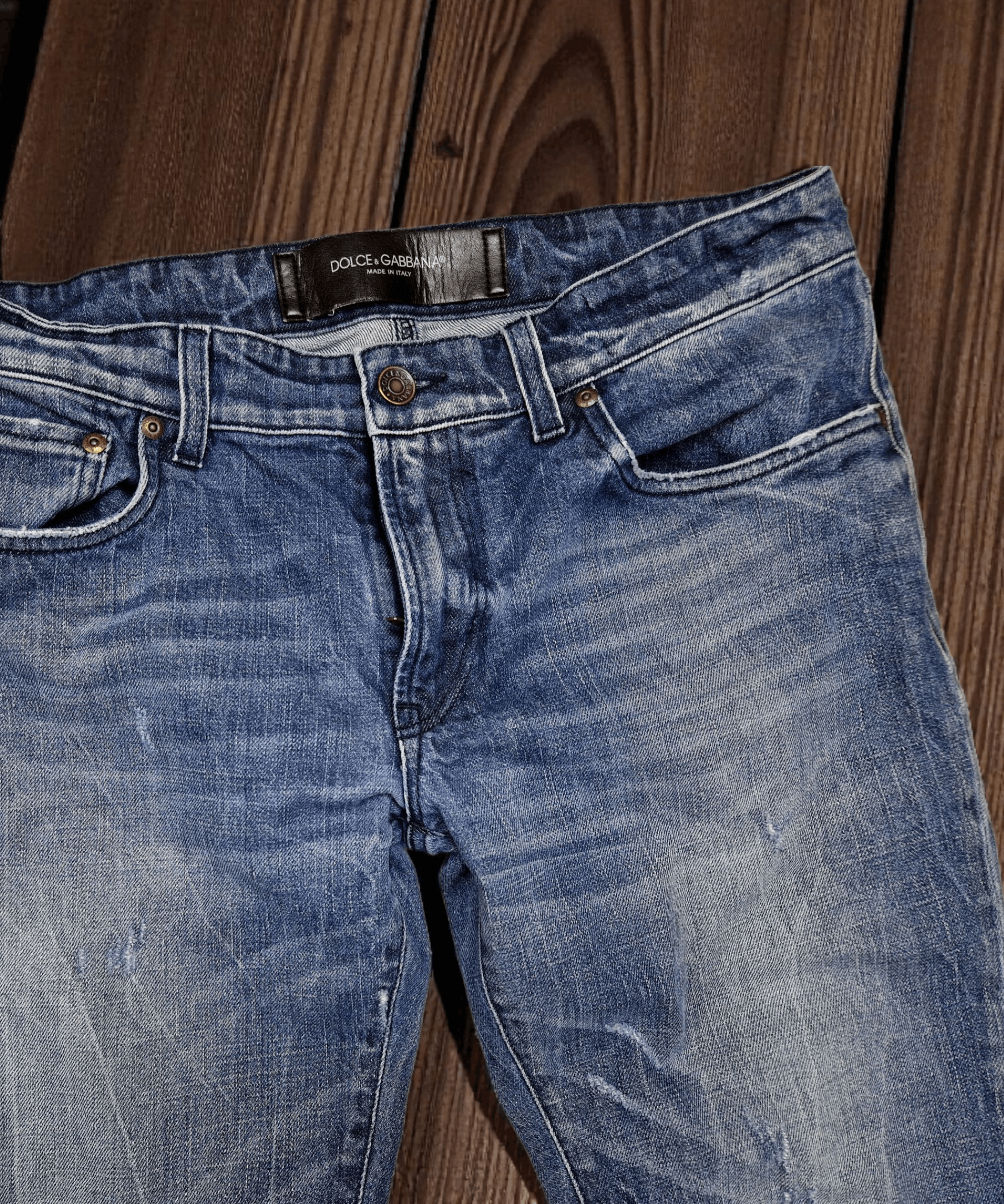 Dolce & Gabbana Dolce & Gabbana Slim Stretch Denim Archive Y2K Size US 32 / EU 48 - 4 Thumbnail