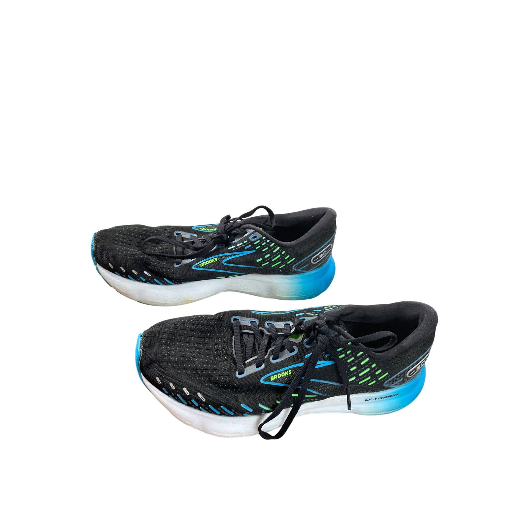 Brooks Brooks Glycerin 20 Mens Black/Blue Run Shoes Sneakers Size 1 Size US 10 / EU 43 - 3 Thumbnail