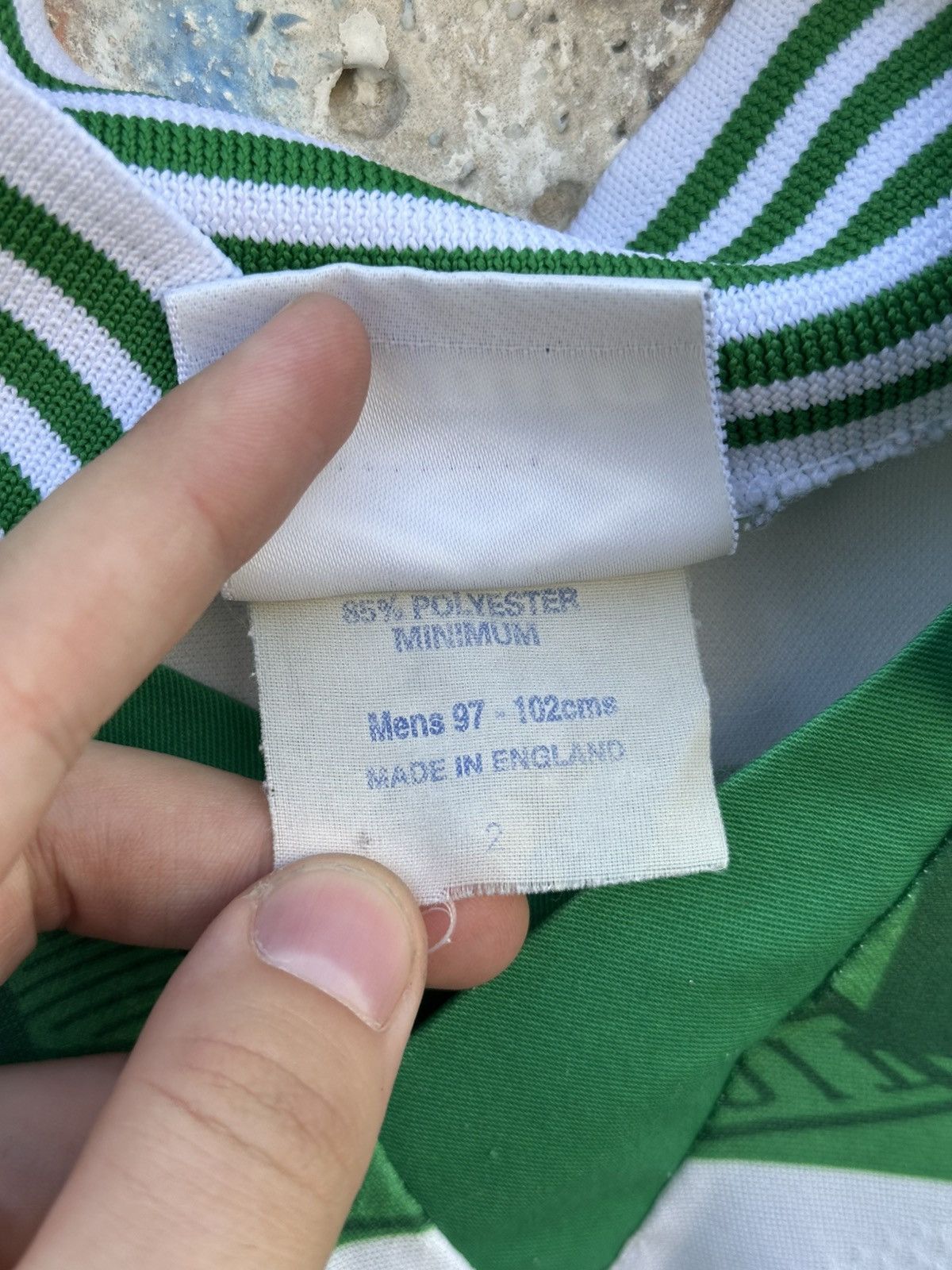 Umbro Vintage Umbro FC Celtic 1995-1997 Home Football Shirt Soccer Size US M / EU 48-50 / 2 - 5 Thumbnail