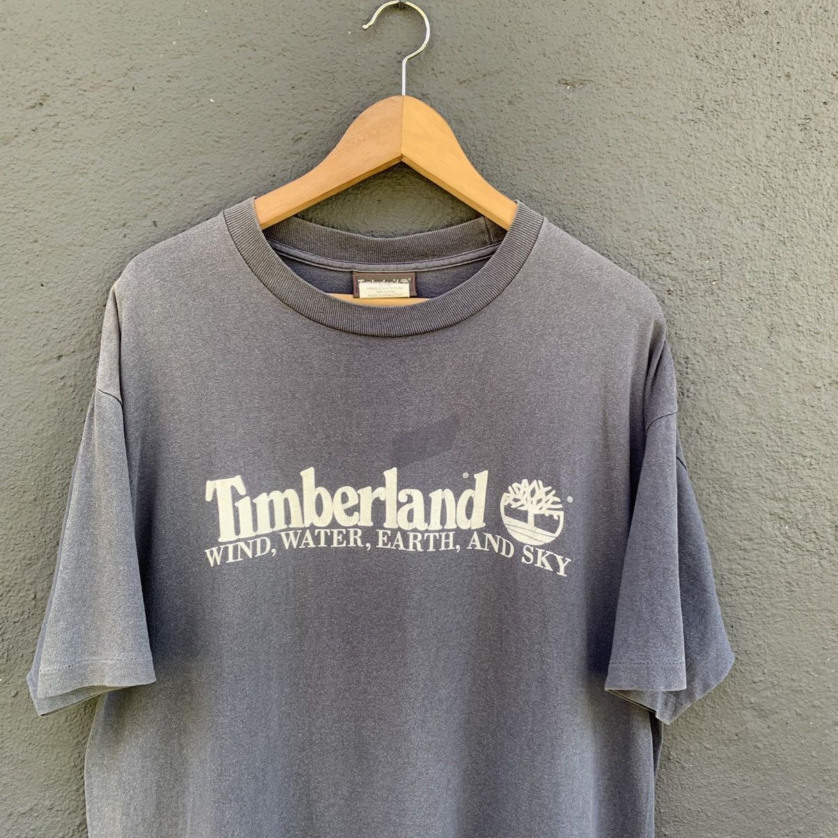 Other Thrashed Faded 90s Timberland Streetwear Tee Size US L / EU 52-54 / 3 - 2 Thumbnail