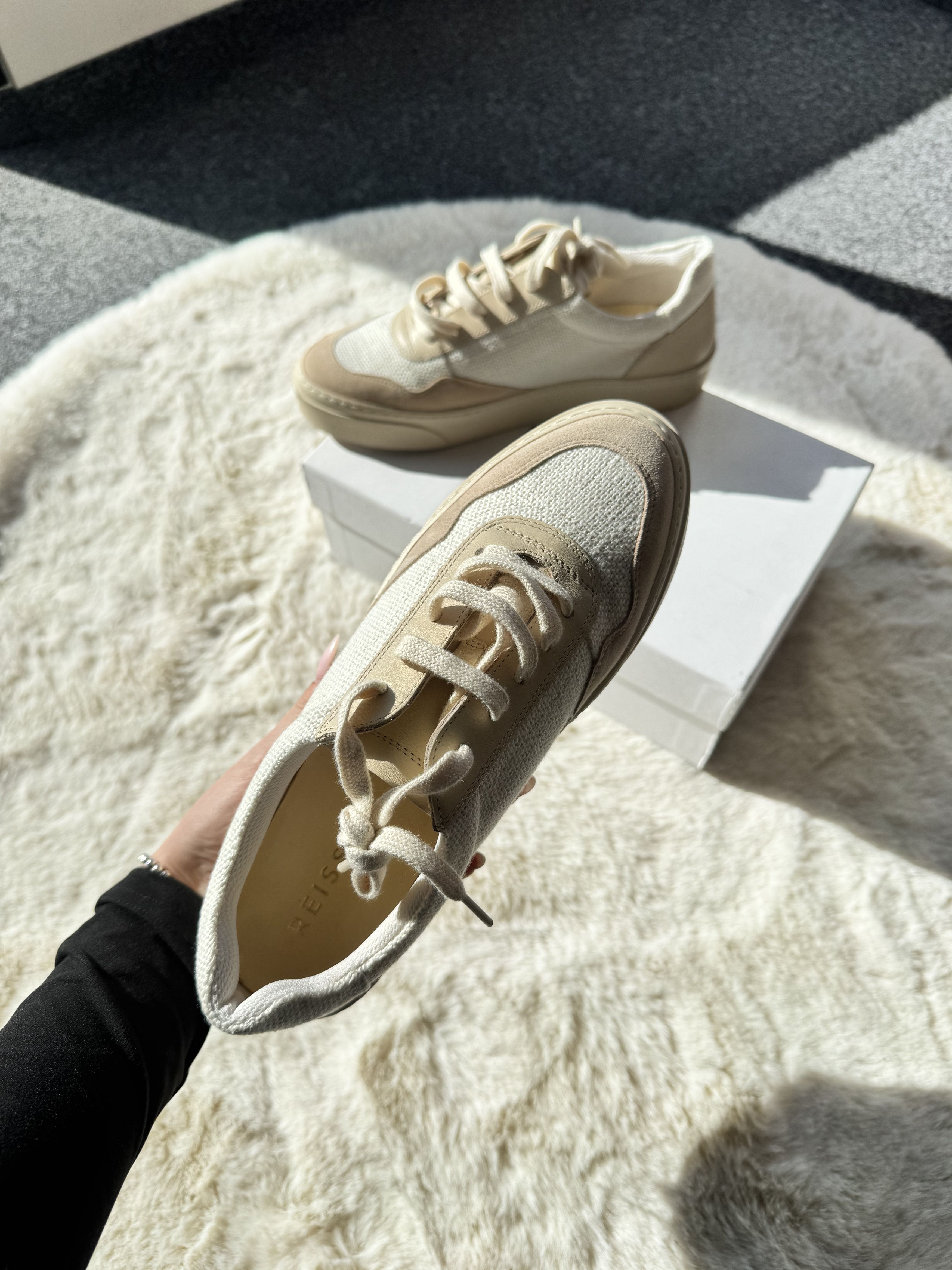 Reiss Reiss Women's Sneakers Leanne-Low Top Sneaker Size US 8.5 / IT 38.5 - 11 Thumbnail
