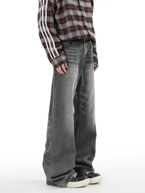 VIBE High Street Y2K Vintage Hip Hop Micro Flare Jeans Size US 30 / EU 46 - 6 Thumbnail