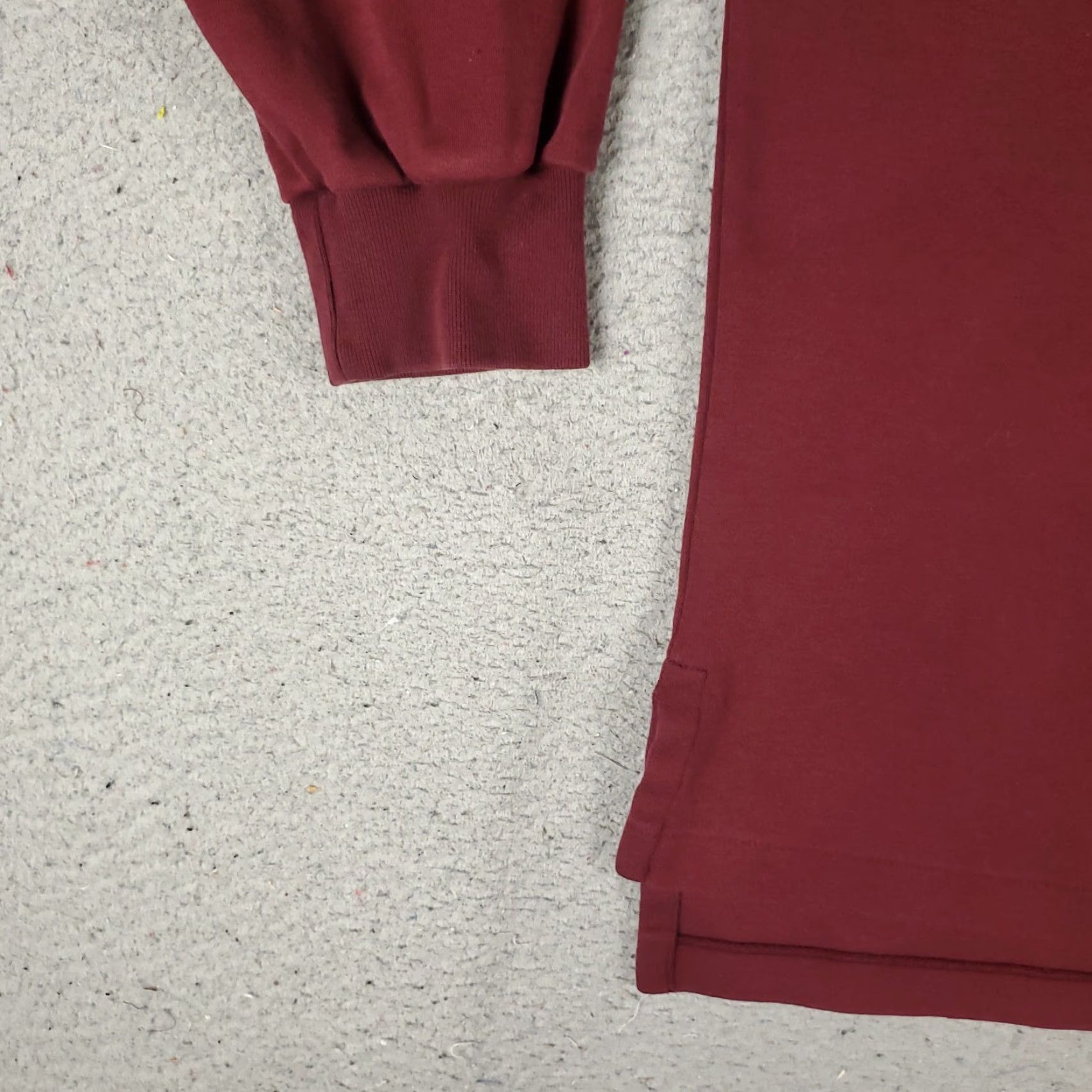 Ralph Lauren VINTAGE Ralph Lauren Polo Shirt Men Size Large Red Cotton Casual Long Sleeve Golf Mens Size US L / EU 52-54 / 3 - 3 Thumbnail