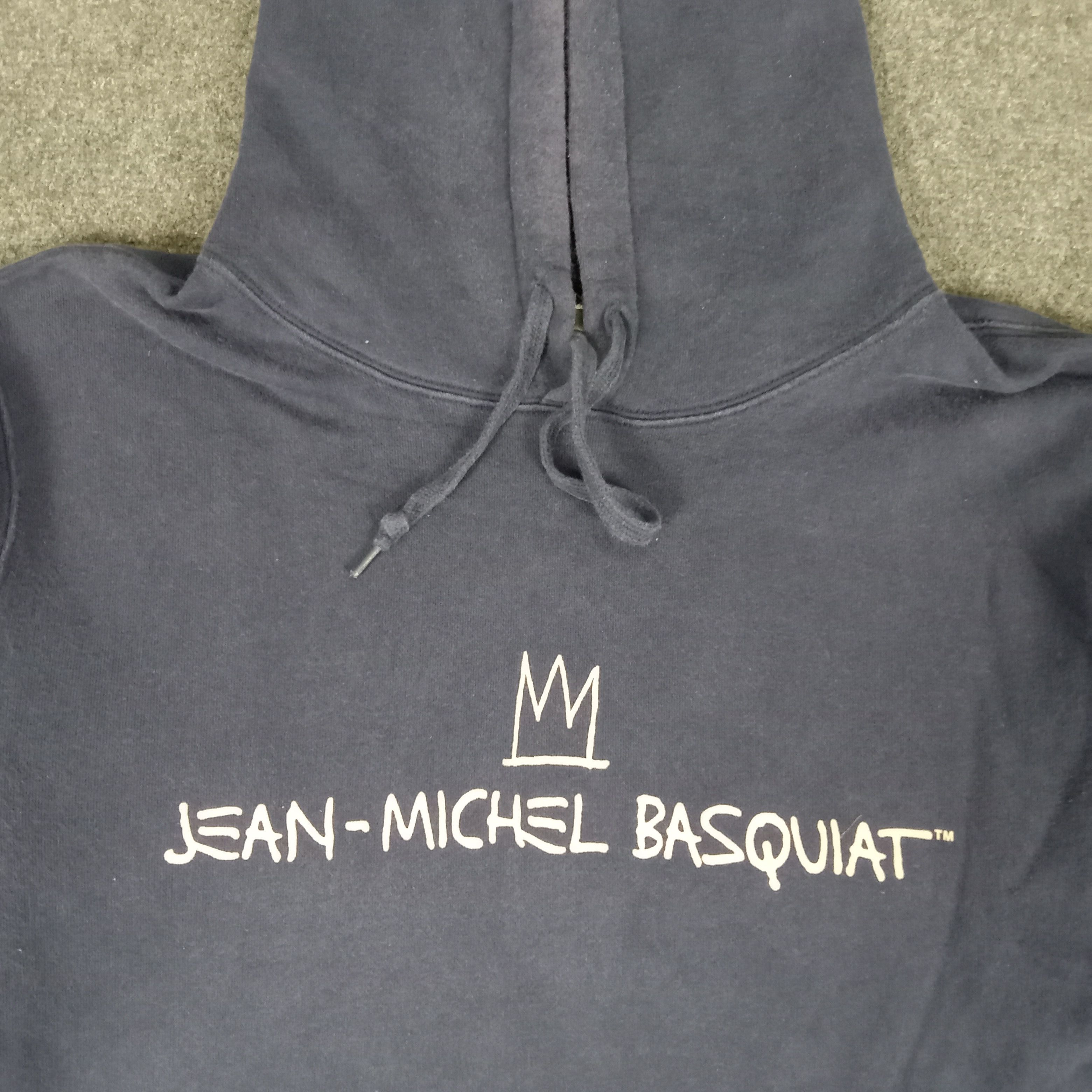 Jean-Michel Basquiat × Vintage Jeans Michel Basquiat American Pop Art Hoodies Size US L / EU 52-54 / 3 - 3 Thumbnail