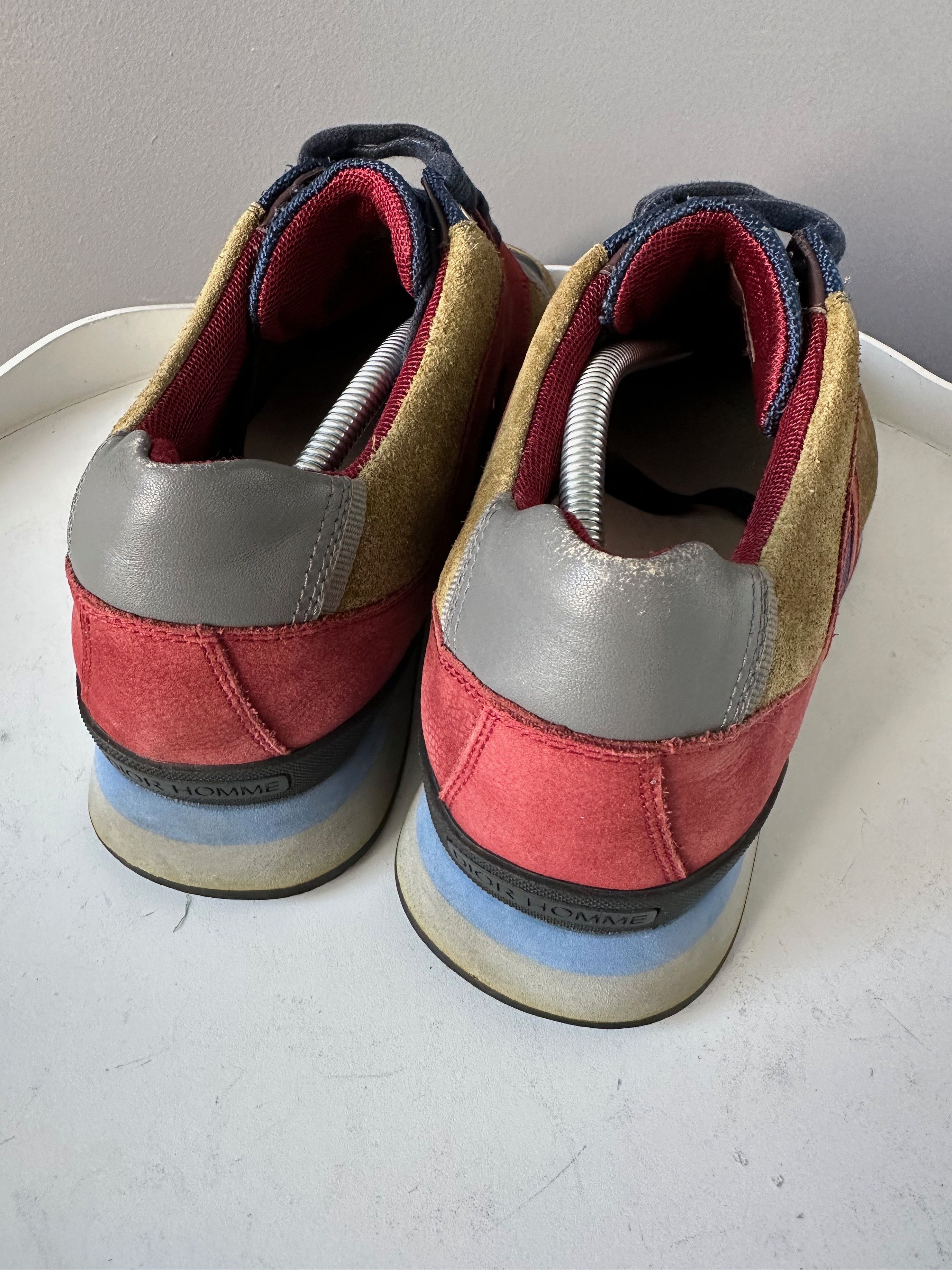 Dior 2014 A/W DIOR Homme low top suede sneakers Multicolor Size US 10 / EU 43 - 9 Thumbnail
