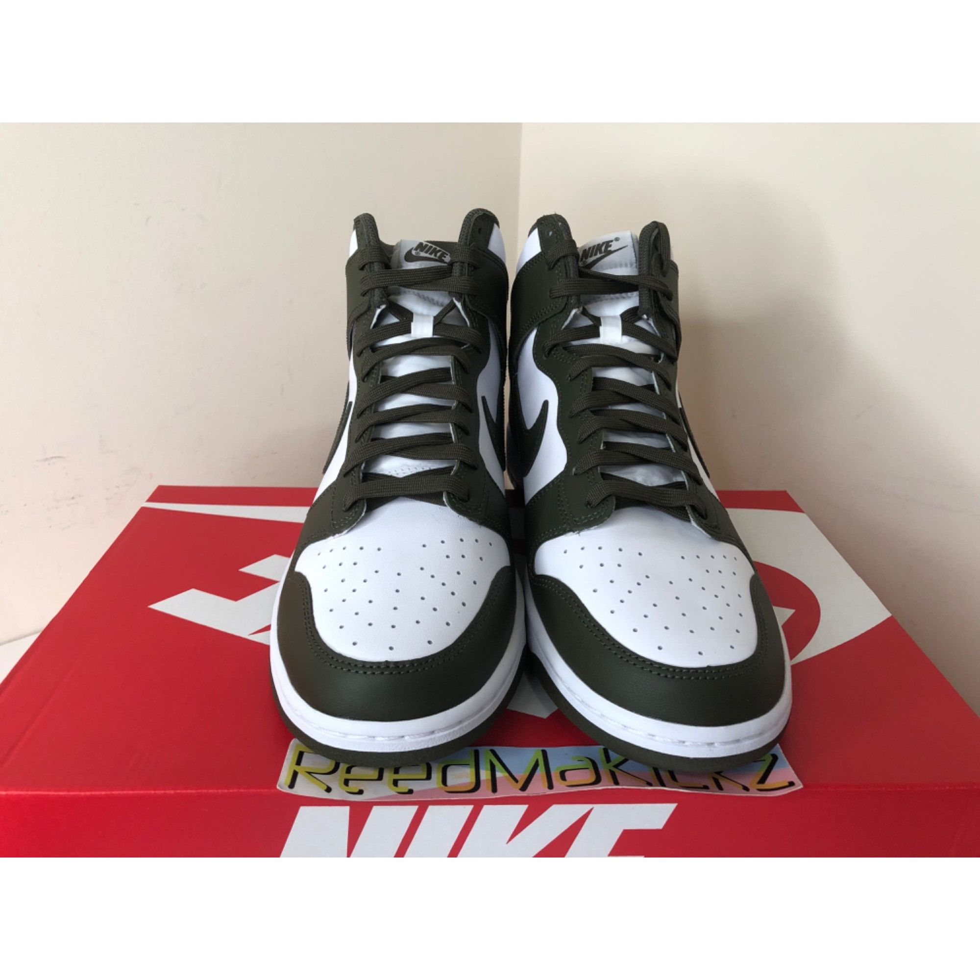 Nike Nike Dunk High White Cargo Khaki mens 11.5us Size US 11.5 / EU 44-45 - 2 Thumbnail